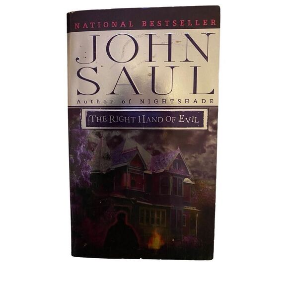 The Right Hand Of Evil By John Saul Paperback Book Novel - Picture 1 of 13